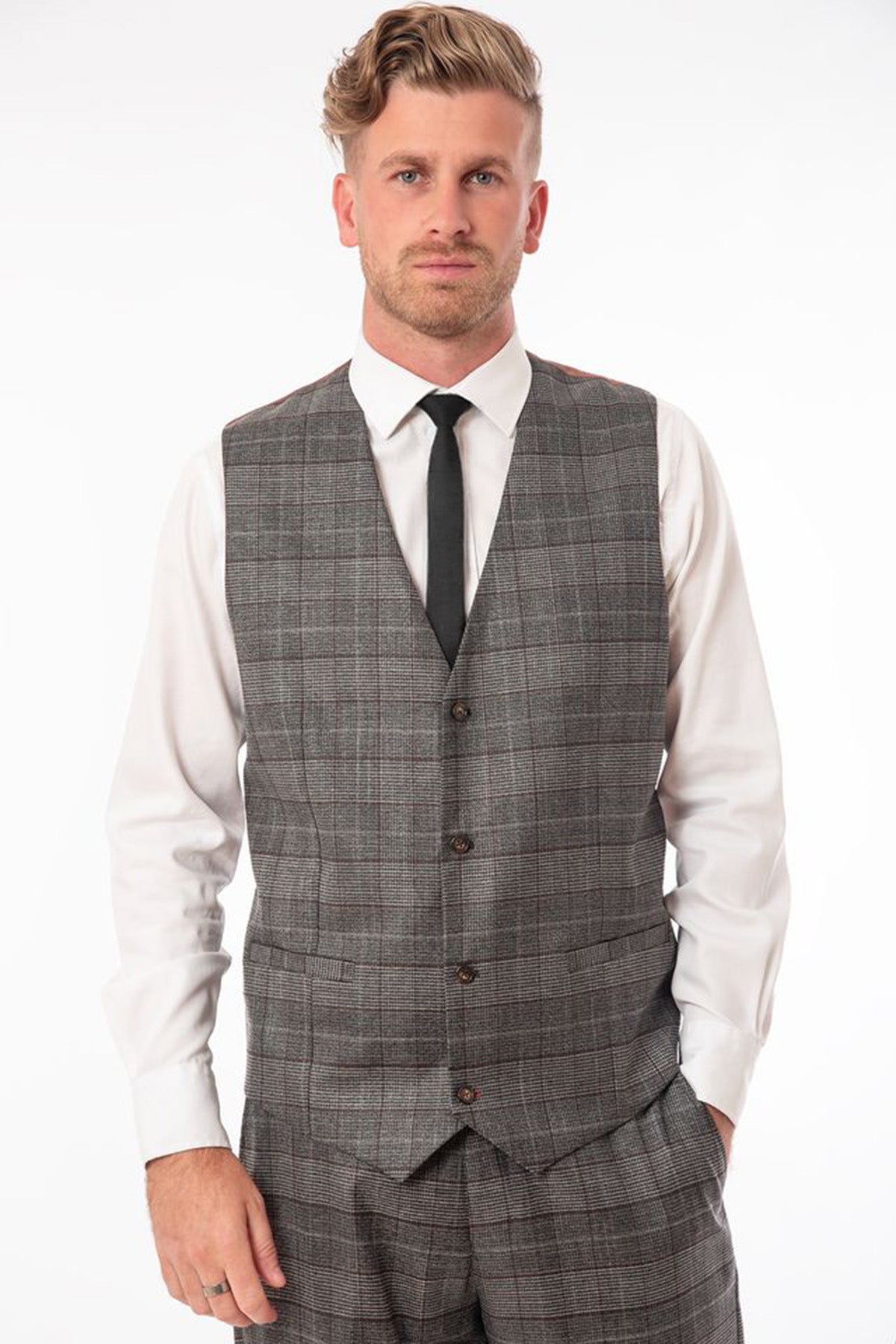 Diza Waistcoat - Grey