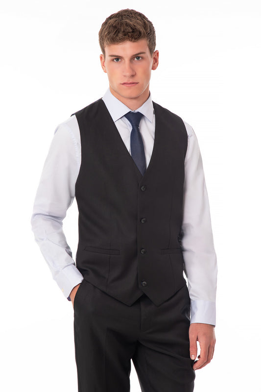 Doodle Waistcoat - Black