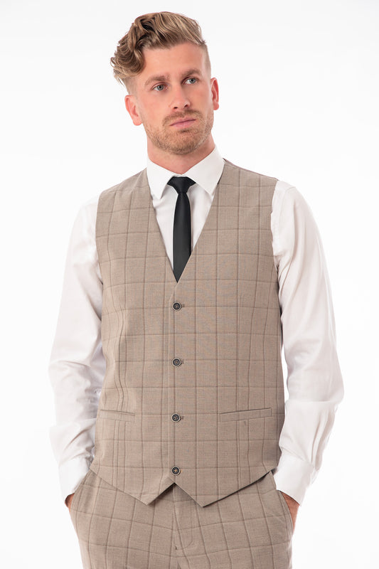 Doshy Waistcoat - Beige